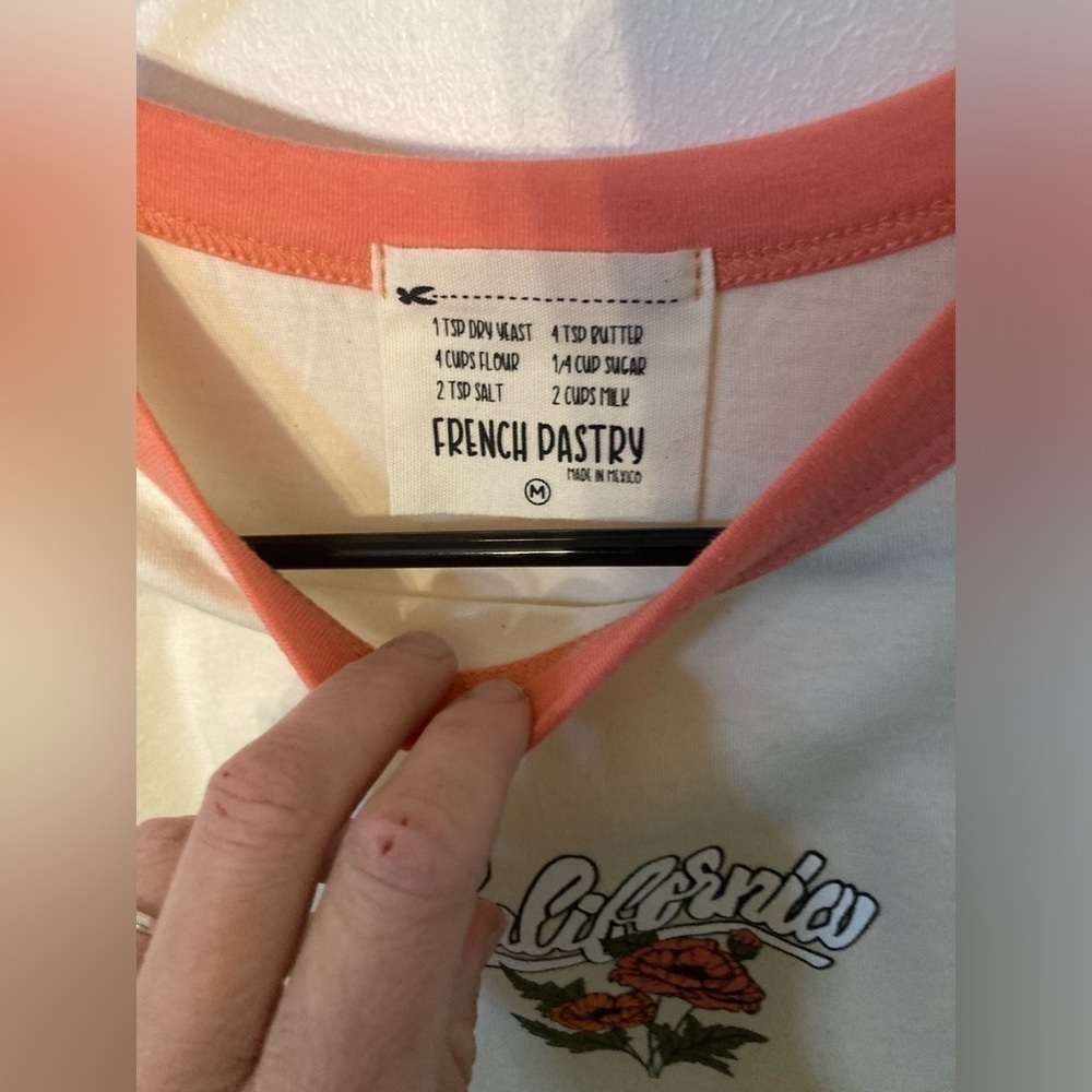 French Pastry crops tops 3 for $25 in size Medium. NWT - Picture 2 of 10